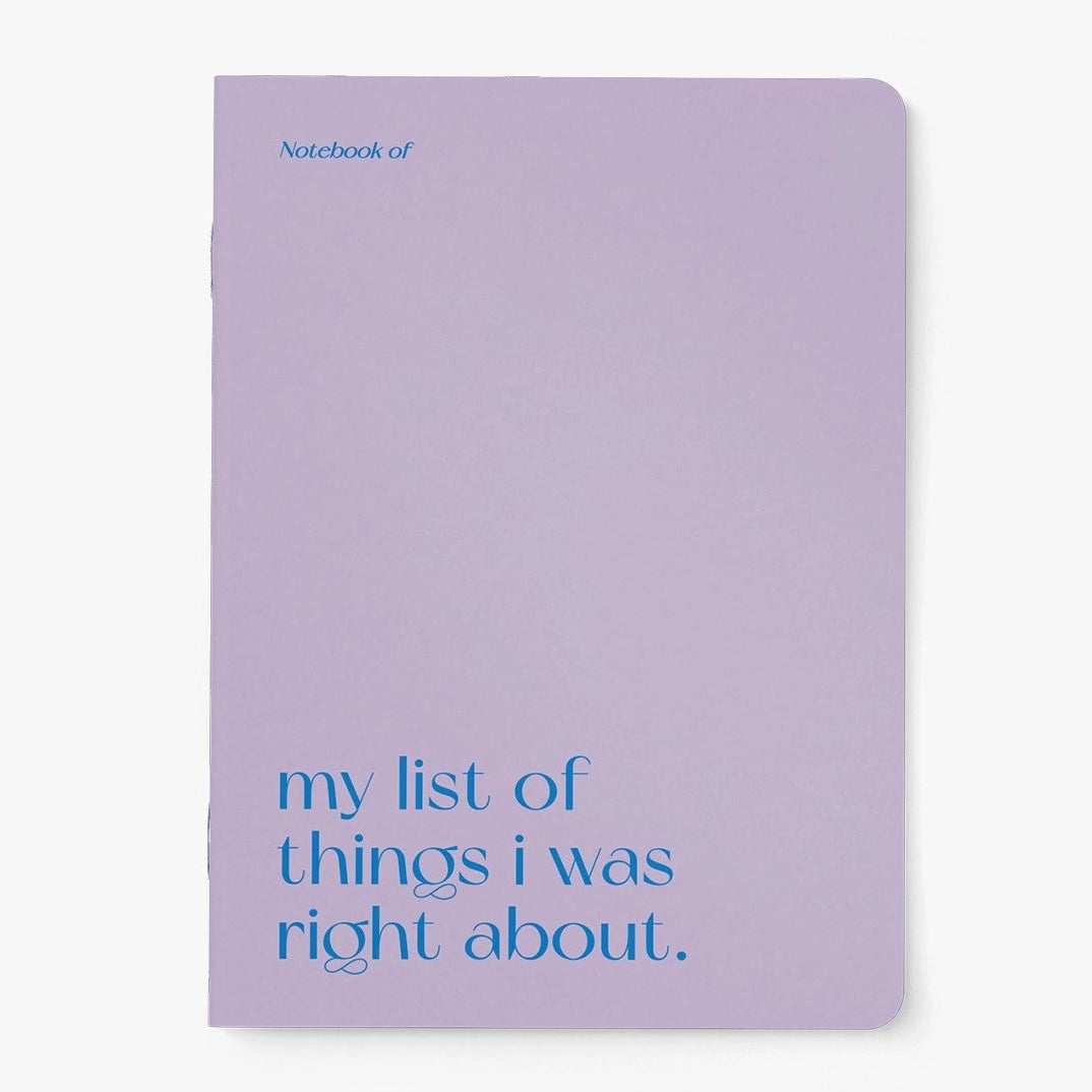 RIGHT ABOUT – A5 JEGYZETFÜZET