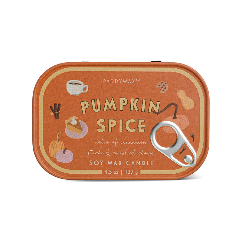 PUMPKIN SPICE – SÜTŐTÖKÖS ILLATGYERTYA FÉMDOBOZBAN